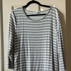 BB Dakota Striped T-Shirt Dress